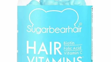 أقراص المضغ من شوجر بير للشعر / Sugar bear hair Vit