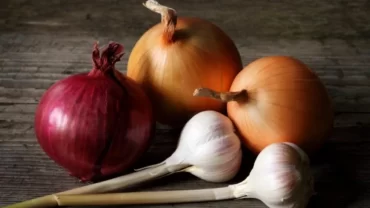 استخدام الثوم والبصل والفلفل