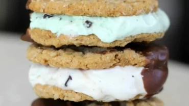 ايس كريم ساندوتش / Ice cream in sandwich