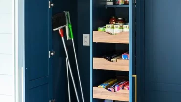 تخصيص دولاب لادوات التنظيف