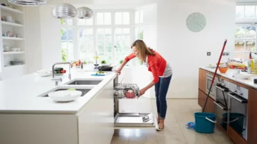 ترتيب المطبخ