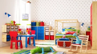 ترتيب غرفة الأطفال