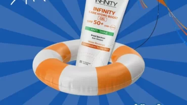 صن سكرين انفنتي جيل Infinity Sunscreen Hydro Boost Gel SPF50+