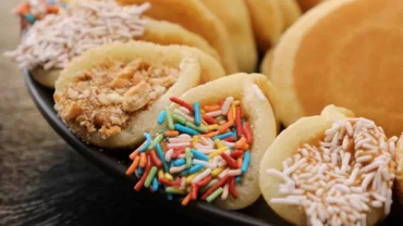 طريقة عمل القطايف باللوتس