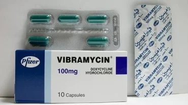 كبسولات فيبراميسين Vibramycin