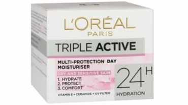 لوريال للبشرة الجافة Loreal Triple Active Dry Skin