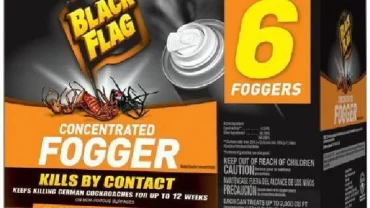مبيد Black Flag 11079 HG-11079 6 Count Indoor Fogger