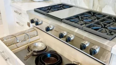 وضع درج أسفل البوتاجاز