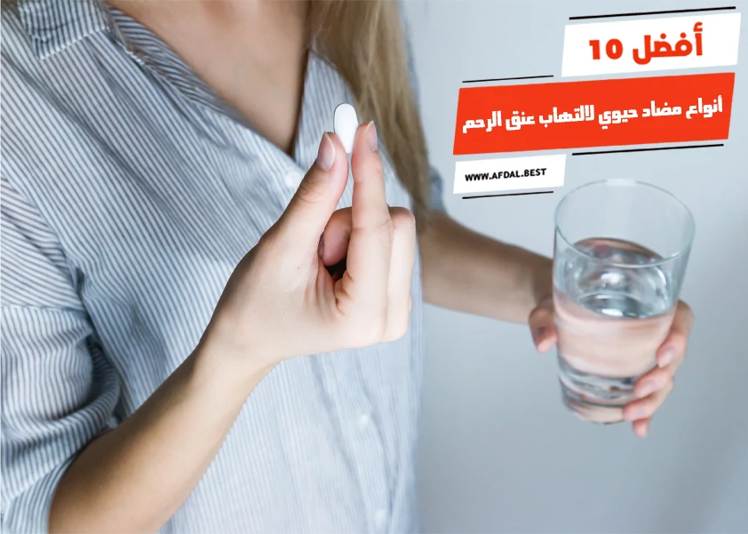 أفضل 10 أنواع مضاد حيوي لالتهاب عنق الرحم