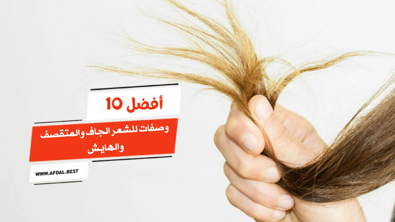 أفضل 10 وصفات للشعر الجاف والمتقصف والهايش