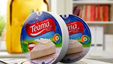 جبنة مثلثات طعمة/ Teama