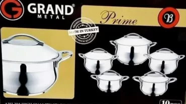 حلل استانلس ستيل تركي / Turkish stainless steel