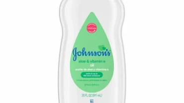 زيت الشعر جونسون بالصبار  Johnson’s aloe vera oil