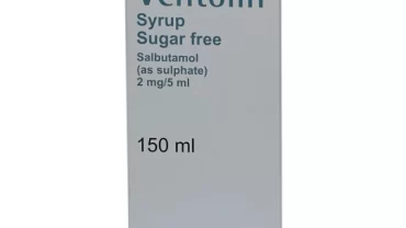 شراب فنتولين / Ventolin 2mg/ 5ml