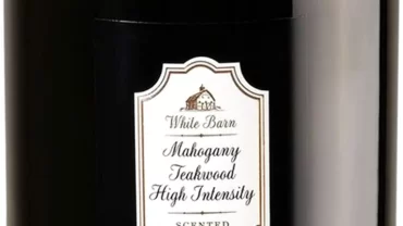 شمعة وايت بارن MAHOGANY TEAKWOOD HIGH INTENSITY