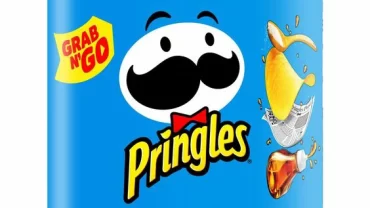 شيبس برينجلز بالملح والخل / Pringles Salt & Vinegar Flavored Chips