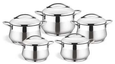 طقم حلل ستانلس ستيل مونا لايت  / moonlight