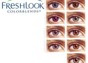 عدسة فريش لوك / Freshlook lens