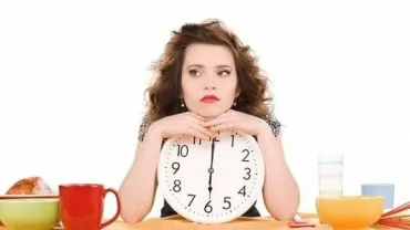 تناول الطعام على فترات