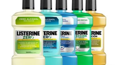 غسول الفم المضاد للبكتيريا Listerine Spearmint